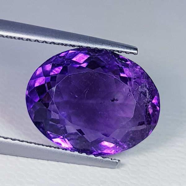 Natural Amethyst Oval Cut 8.60 ct (1 of 6)