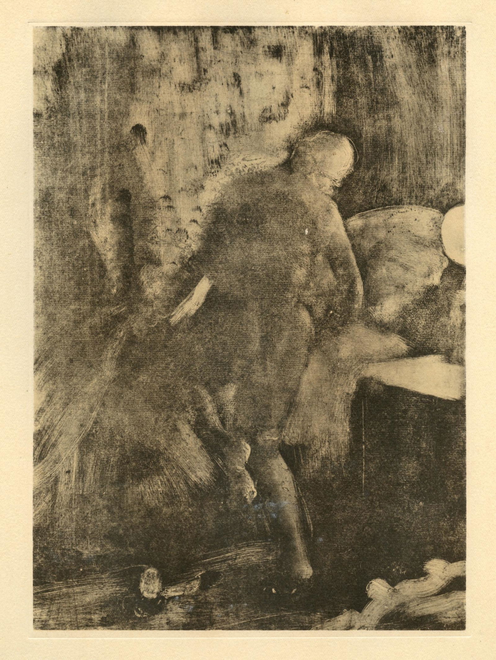 Edgar Degas monotype "Le Coucher" (1 of 1)