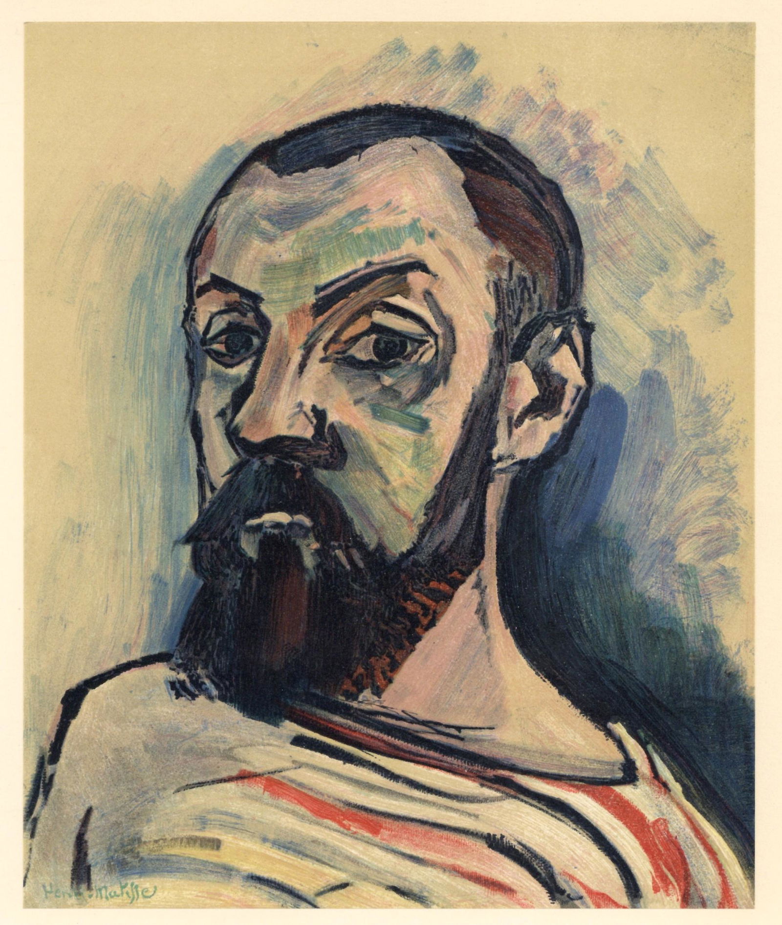 Henri Matisse lithograph "Self Portrait - The Seaman's (1 of 1)