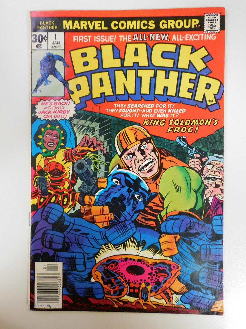 Black Panther #1: No Reserve! Black Panther #1: FN- Shipping: Individual Comics: Flat-rate of $9.99 (1-8 comics) or $19.99 (9+ comics) to anywhere within the contiguous U.S. International: Foreign shipping rates are de