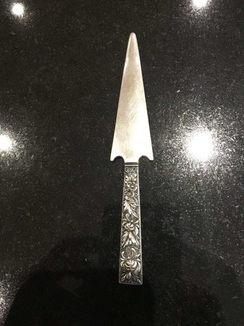 Kirk Repousse All Sterling Letter Opener s.Kirk and Son: 5" excellent condition other than a very very minor crimp on the blade entire piece is sterling Reserve: $95.00 Shipping: Domestic: Free shipping to anywhere within the contiguous U.S. International: 