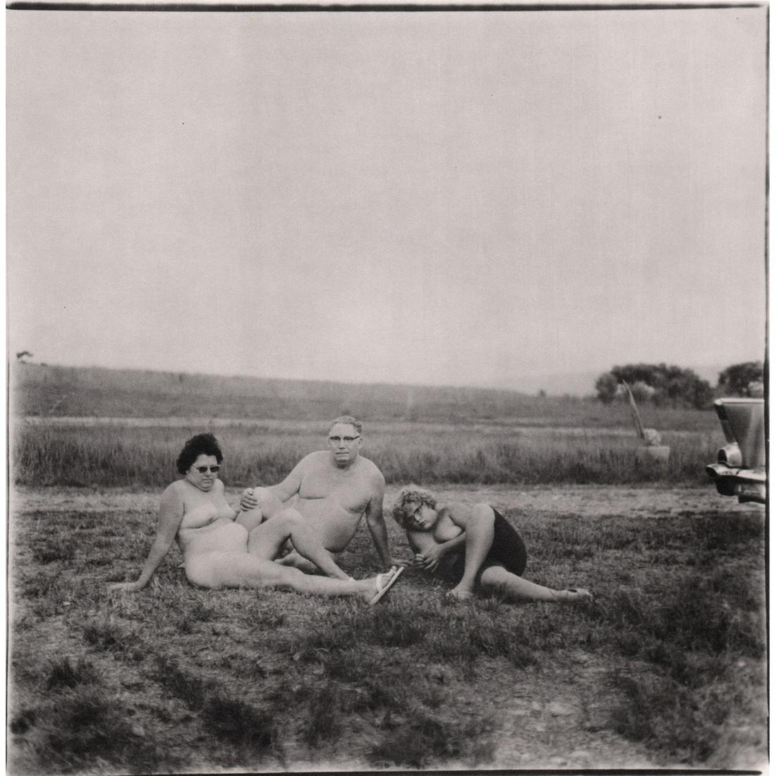 DIANE ARBUS - A Family one evening in a nudist camp (1 of 1)