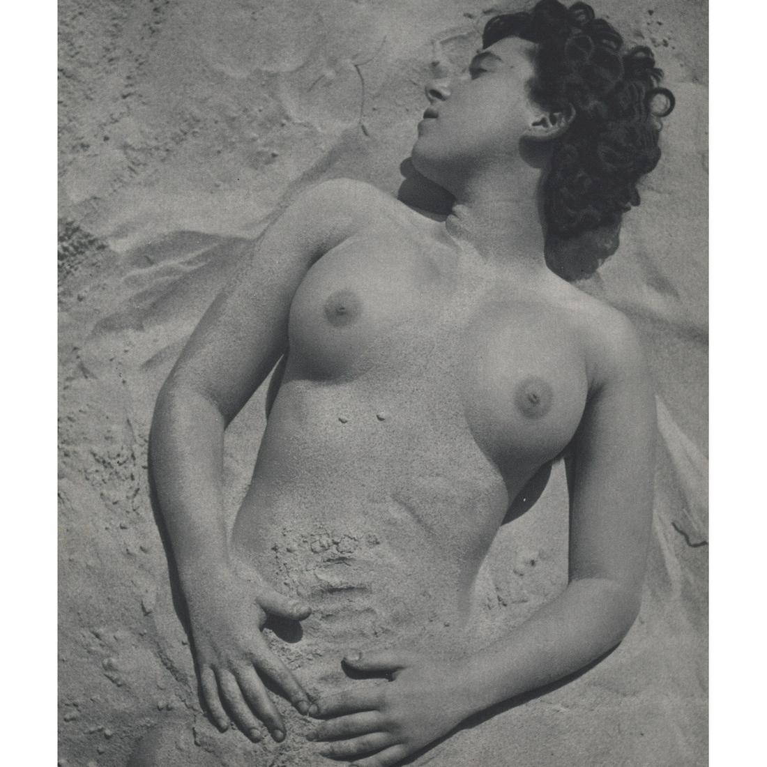 PIERRE BOUCHER - Nude: Artist: PIERRE BOUCHER Print Title: Nude Medium: Sheet-fed Gravure Printing Date: 1950's Printed in France Image size approx. 9.5 x 8.25 inches Pierre Boucher (1908-2000) was a French photographer who