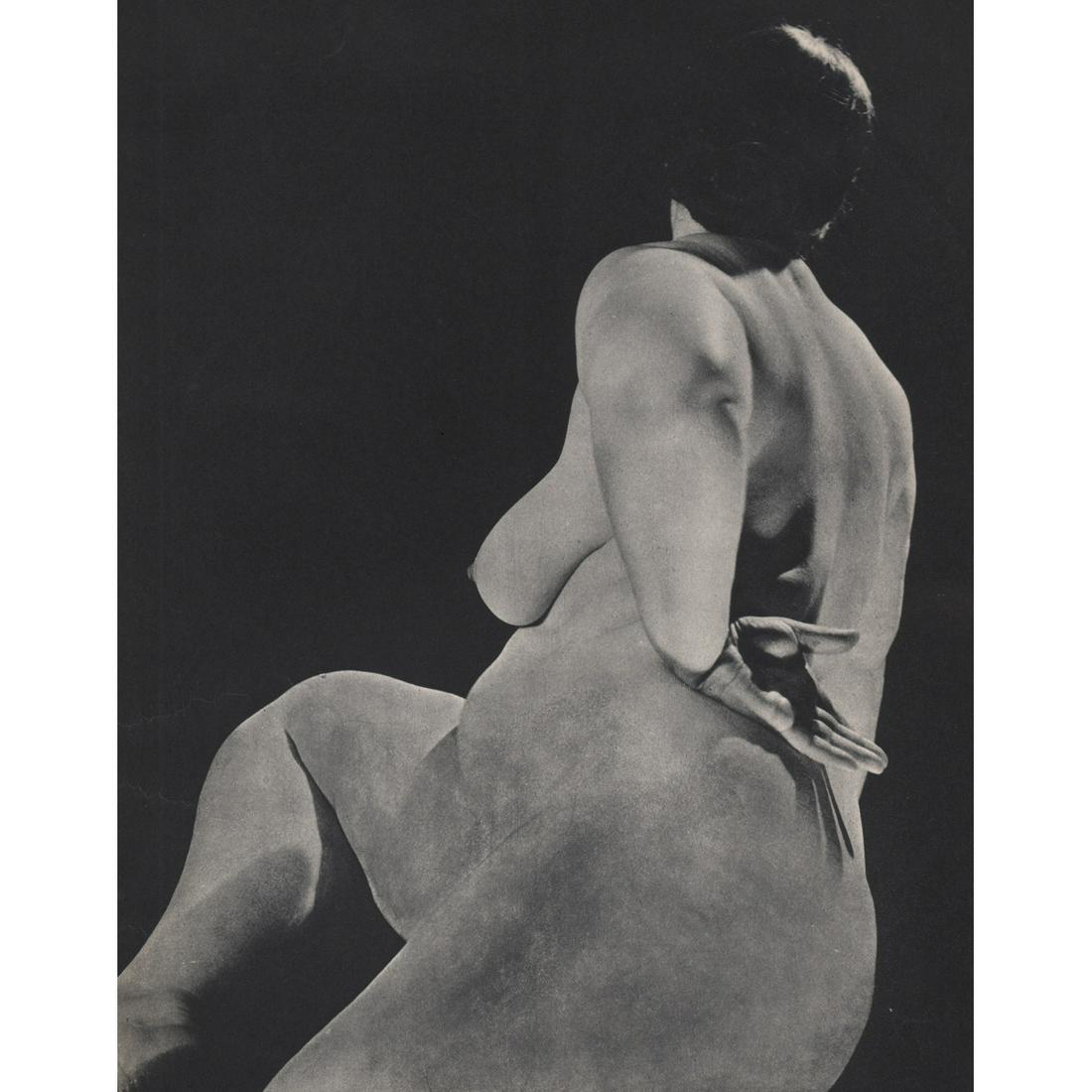 GEORGE PLATT-LYNES - Nude: Artist: GEORGE PLATT-LYNES Print Title: Nude Medium: Sheet-fed Gravure Printing Date: 1930's Printed in France Image Size approx: 9.5 X 7.5 inches George Platt Lynes (1907 – 1955) was an American fa