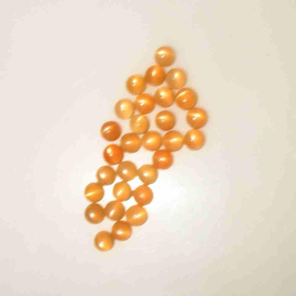 10.68 Ctw Natural 35 Moonstone Round Lot: Title: 10.68 Ctw Natural 35 Moonstone Round Lot Stone Clarity: Semi-Transparent Gemstones: Moonstone Carat Weights: 10.68 Size/Dimensions: 3.90 - 4.10 mm / 35 PC's Additional Information: Nice Round C