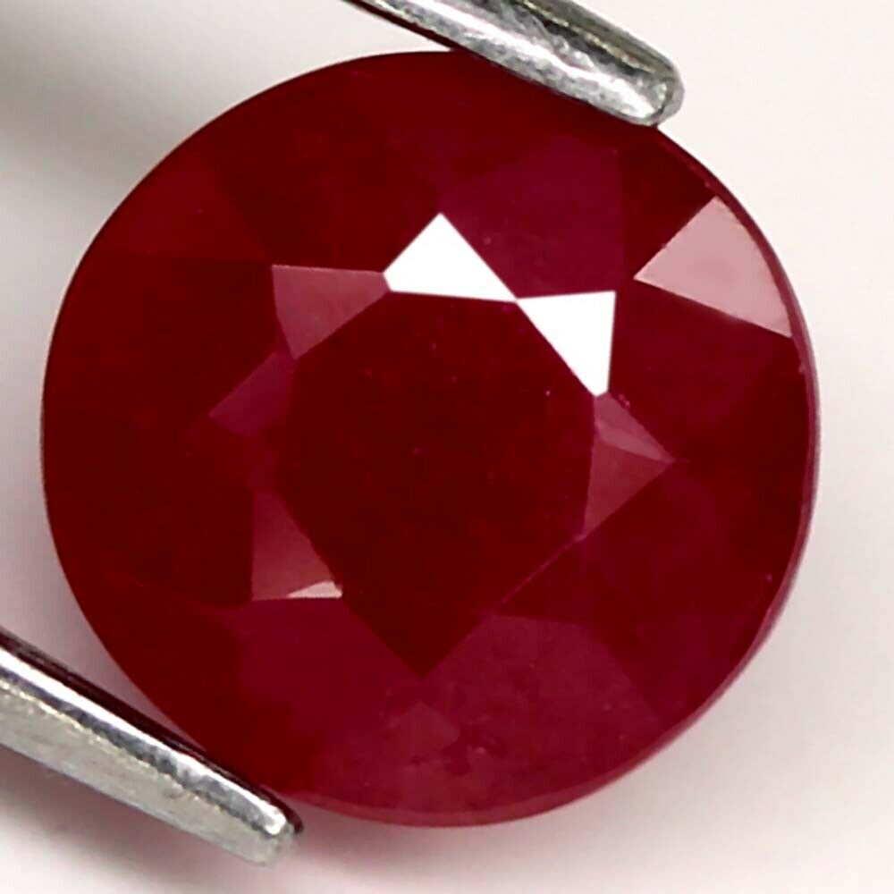 1.75 Ct. Ruby Natural Round Facet Top Blood Red (1 of 3)