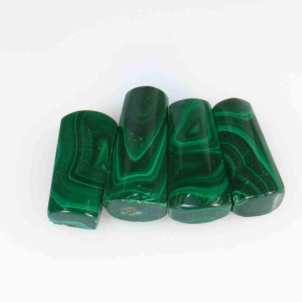 70.11 Ctw Natural 4 Green Malachite Fancy Set (1 of 2)