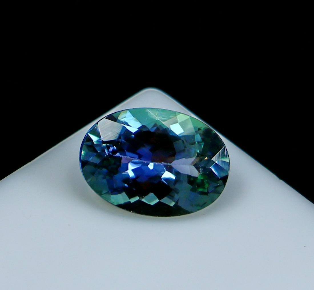 2.10 CTs Natural IGI certified Blue Tanzanite Gemstone (1 of 15)