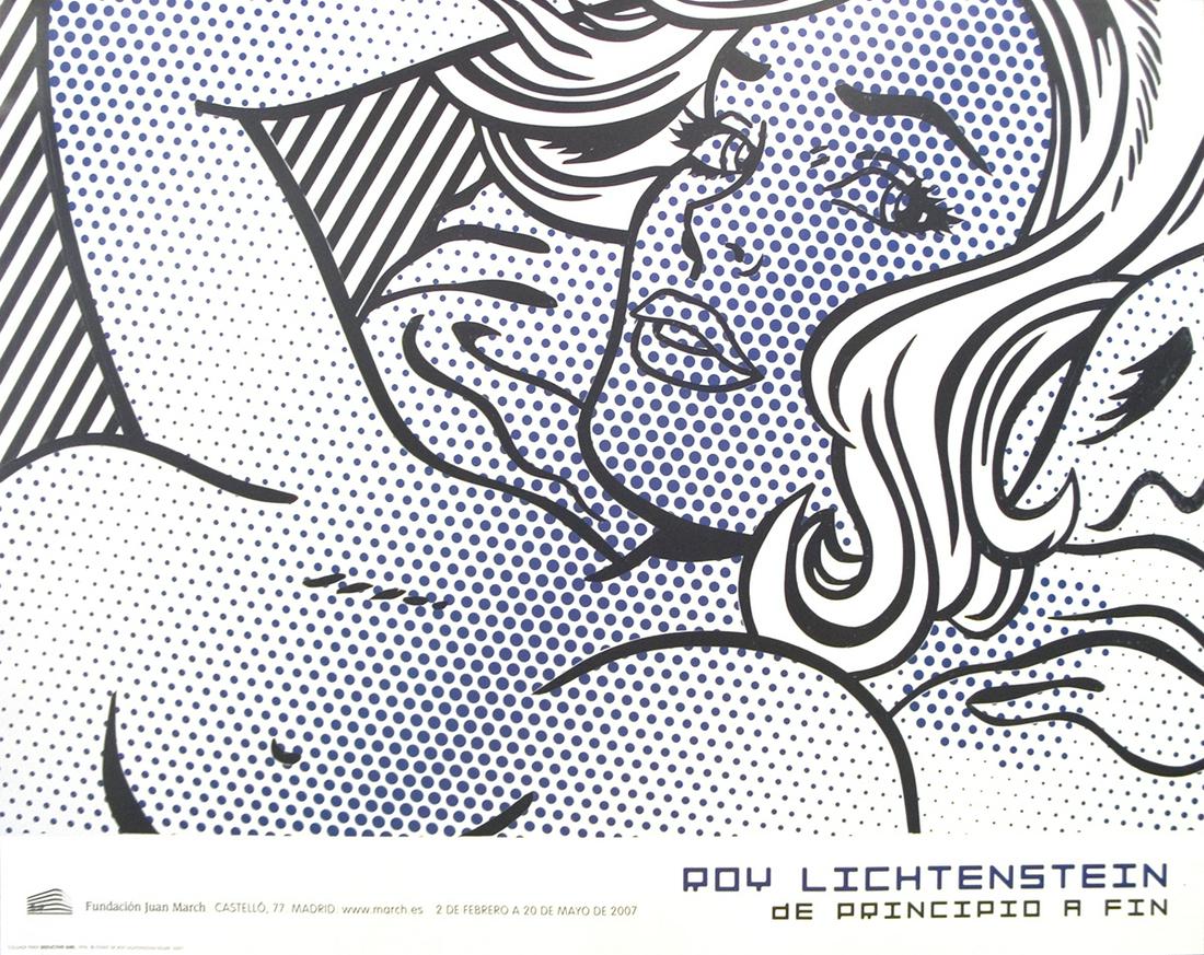 Roy Lichtenstein - Seductive Girl: Title: Seductive Girl Artist: Roy Lichtenstein Additional Information: "Seductive Girl" by Roy Lichtenstein, 2007 Unsigned Offset Lithograph. Paper size is 26.75 x 33.75 inches, with an image size of