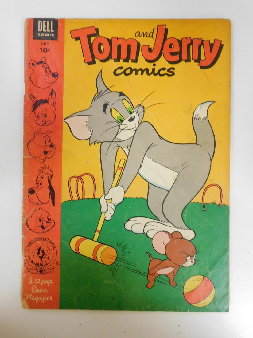 Tom and Jerry Comics #108: No Reserve! Tom and Jerry Comics #108. VG- Shipping: Individual Comics: Flat-rate of $9.99 (1-8 comics) or $19.99 (9+ comics) to anywhere within the contiguous U.S. International: Foreign shipping rat