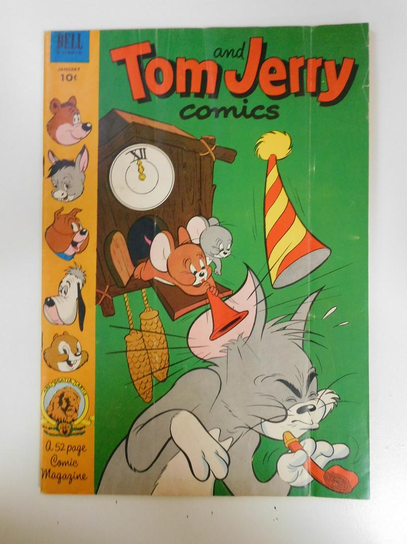 Tom and Jerry Comics #102: No Reserve! Tom and Jerry Comics #102. VG Shipping: Individual Comics: Flat-rate of $9.99 (1-8 comics) or $19.99 (9+ comics) to anywhere within the contiguous U.S. International: Foreign shipping rate