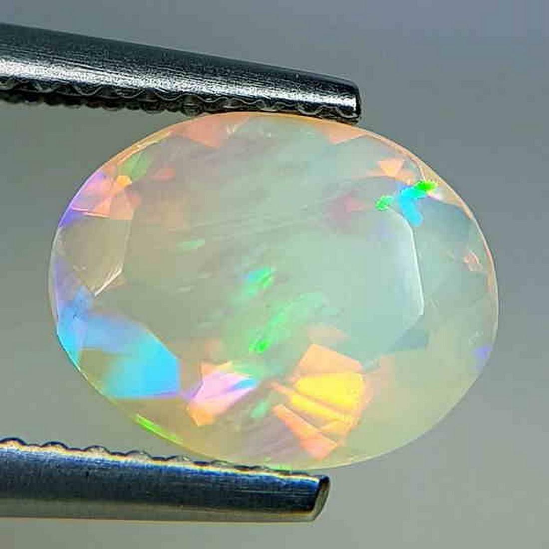 Natural Fire Opal Oval Cut 1.26 ct (1 of 5)