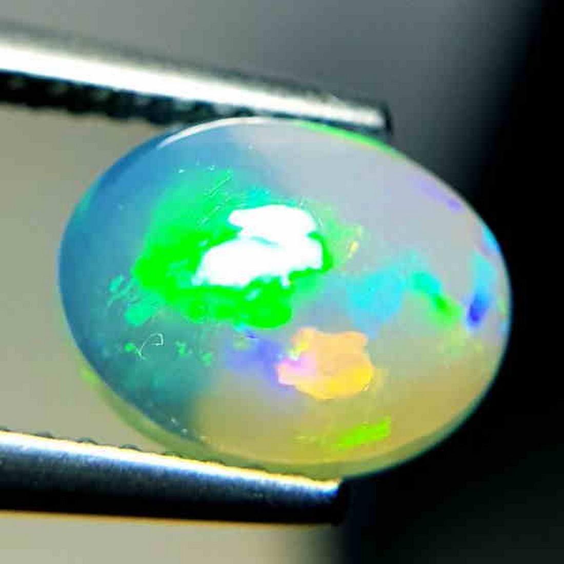 Natural Fire Opal Oval Cabochon 1.60 ct (1 of 4)