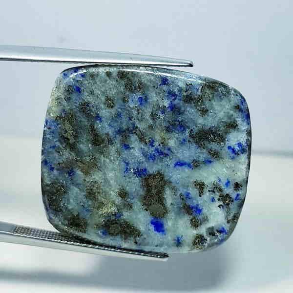 47.34 ct Natural Lapis Lazuil: No Reserve! Title: 47.34 ct Natural Lapis Lazuil Color/Clarity: Opaque Carat Weights: 47.34 Dimensions: 27.75 x 25.07 x 5.28 Additional Information: Rectangular - Afghanistan/Chile Shipping: Domestic
