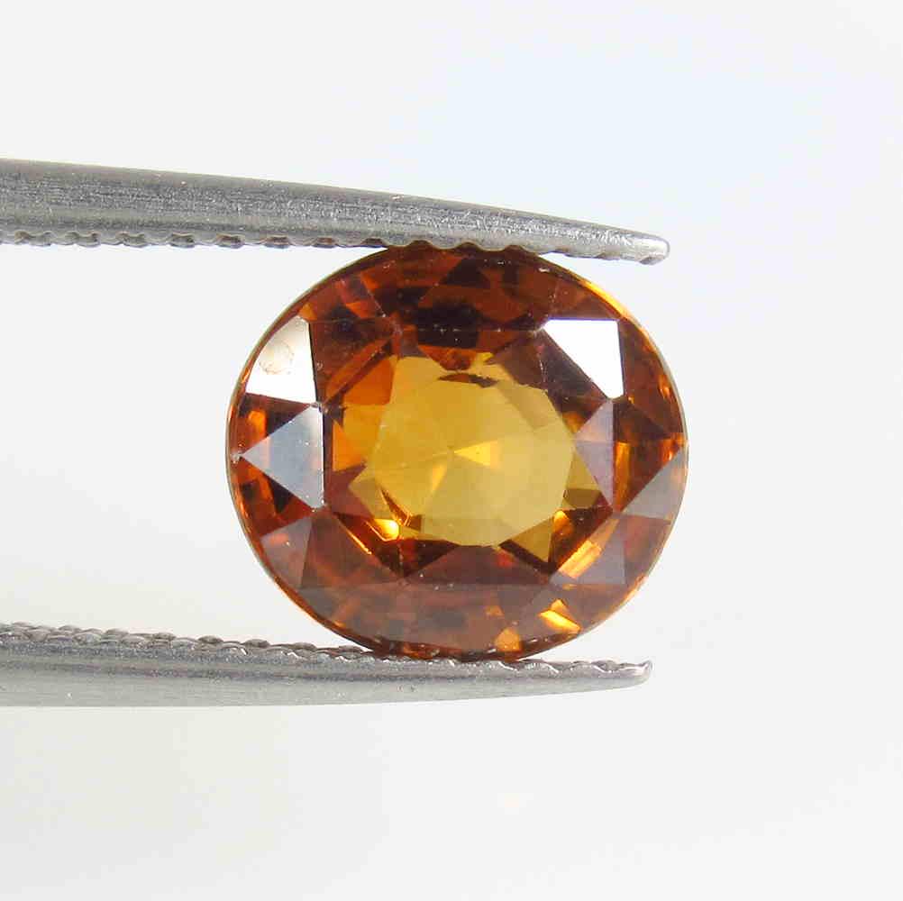 3.26 Ctw Natural Madiera Citrine Oval Cut (1 of 2)