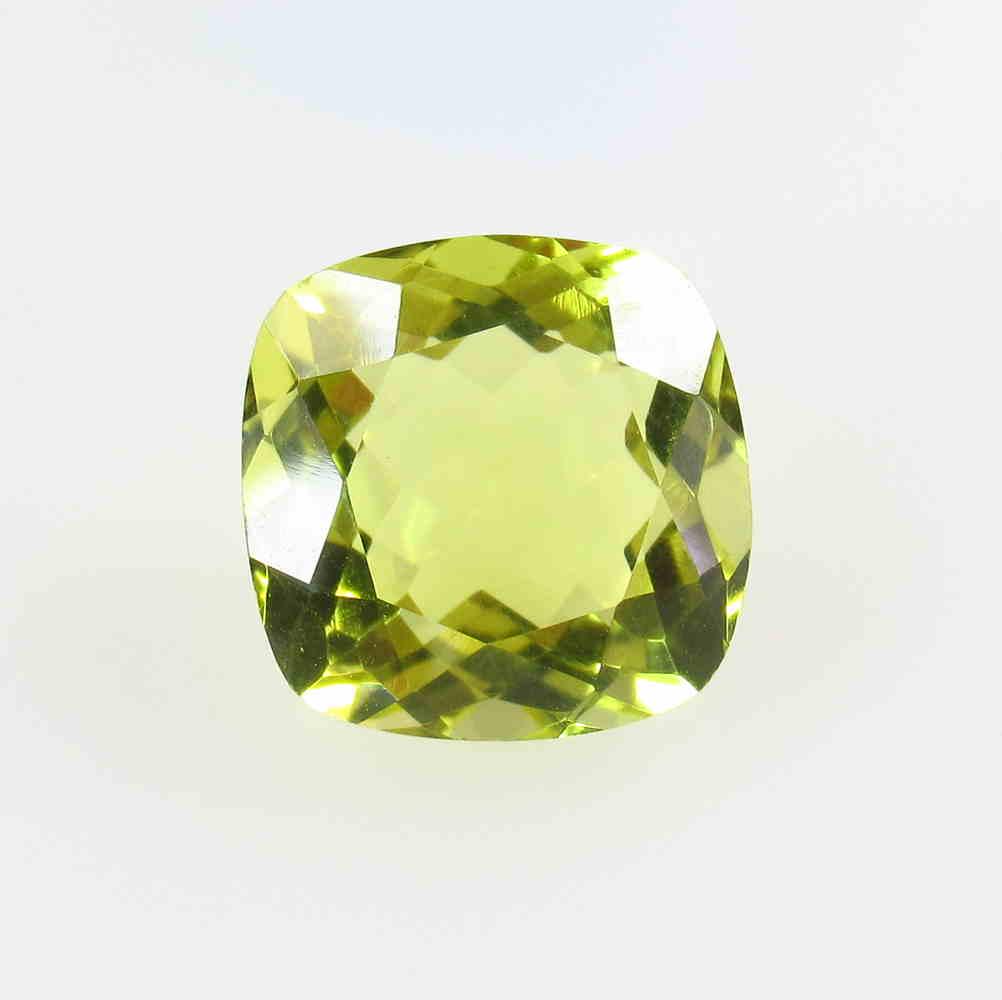 6.77 Ct Natural Lemon Quartz Cushion Cut: No Reserve! Title: 6.77 Ct Natural Lemon Quartz Cushion Cut Stone Clarity: VVS Gemstones: Natural Lemon Quartz Carat Weights: 6.77 Size/Dimensions: 12.00 x 12.00 x 7.50 mm Additional Information: Good