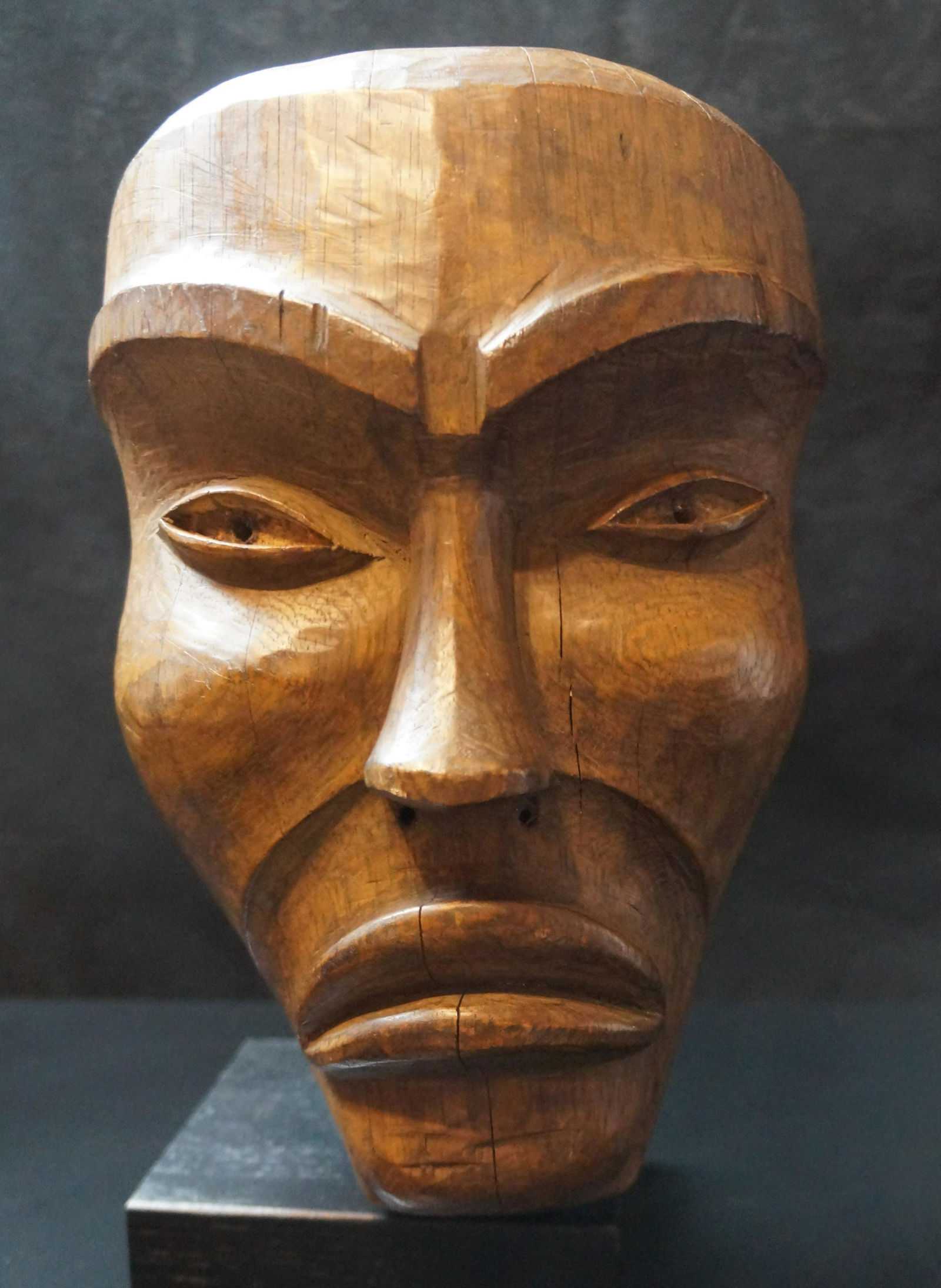 Antique TSIMSHIA Mask, NWC, Native American (1 of 11)