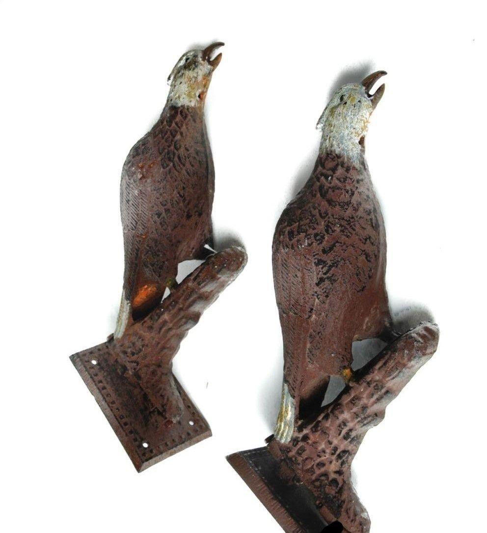CAST IRON PAIR OF EAGLES (1 of 3)