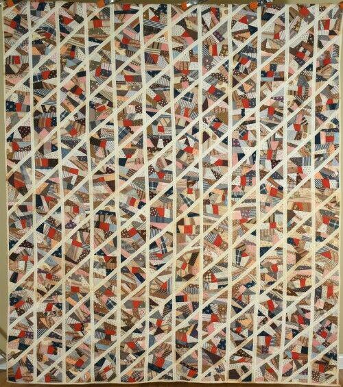 1880's Crazy Diamonds Quilt (1 of 12)