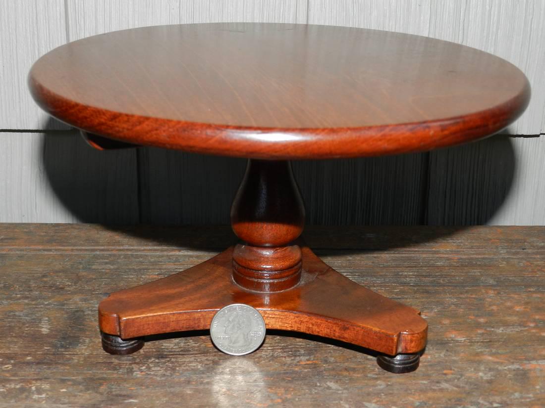 Salesman’s Sample Miniature Tilt Top Table (1 of 6)