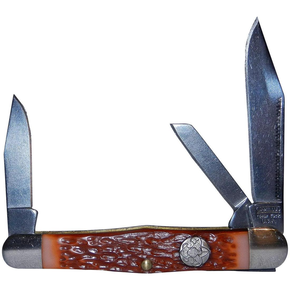 Vintage BSA 047 3 Blade NIB 1996 Whittler's Knife (1 of 5)