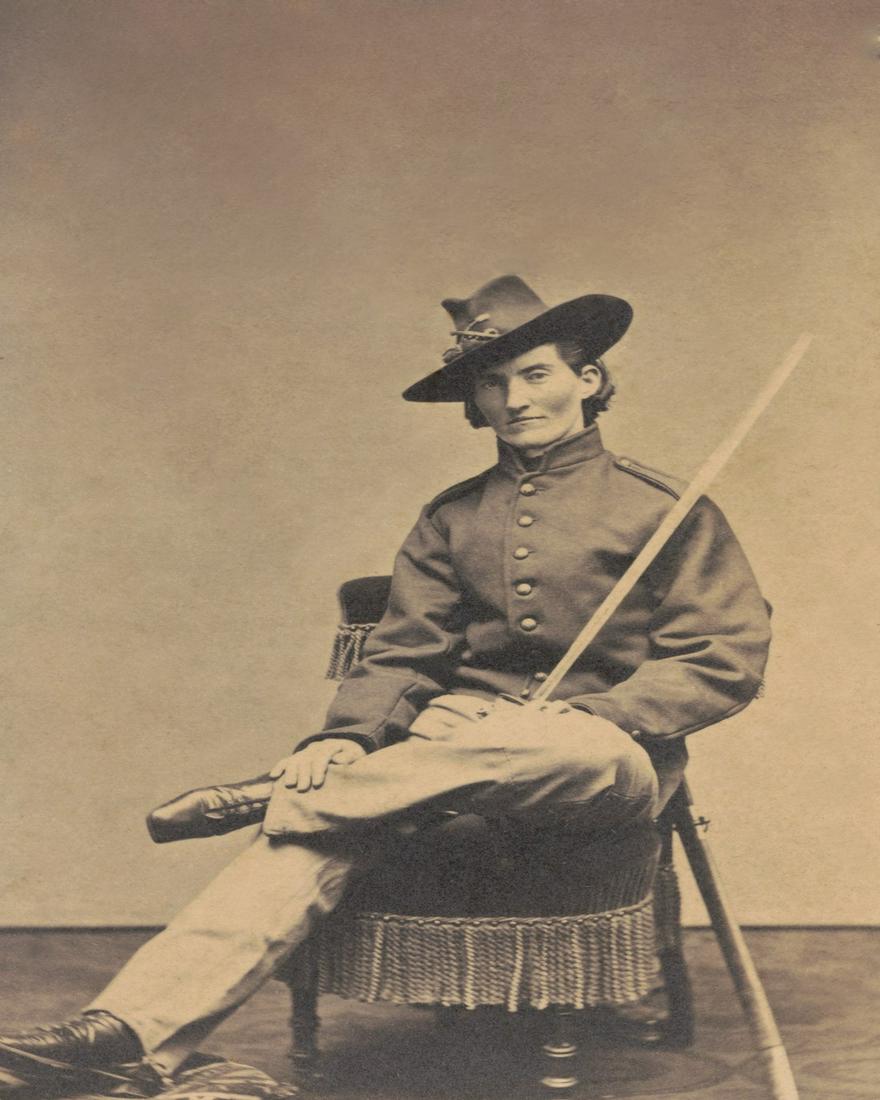 FRANCES CLALIN CLAYTON, CIVIL WAR CO. 1, HEAVY: TITLE: FRANCES CLALIN CLAYTON, CIVIL WAR CO. 1, HEAVY ARTILLERY ARTIST/SOURCE: Samuel Masury MEDIUM: PUBLISHED CONTEMPORARY PHOTO-LITHOGRAPH, WITH EXTENSIVE RESTORATION; AFTER MASURY'S ORIGINAL ALBUME
