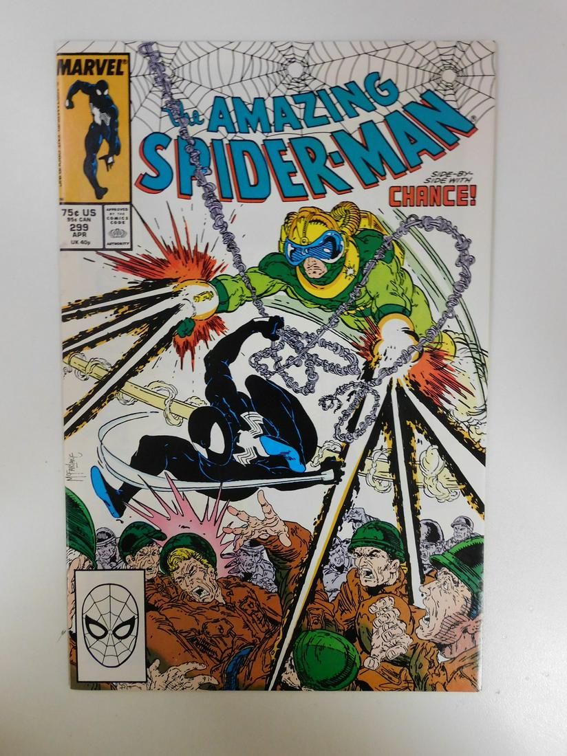 Amazing Spider-Man #299: No Reserve! Amazing Spider-Man #299. VF Shipping: Individual Comics: Flat-rate of $9.99 (1-8 comics) or $19.99 (9+ comics) to anywhere within the contiguous U.S. International: Foreign shipping rates