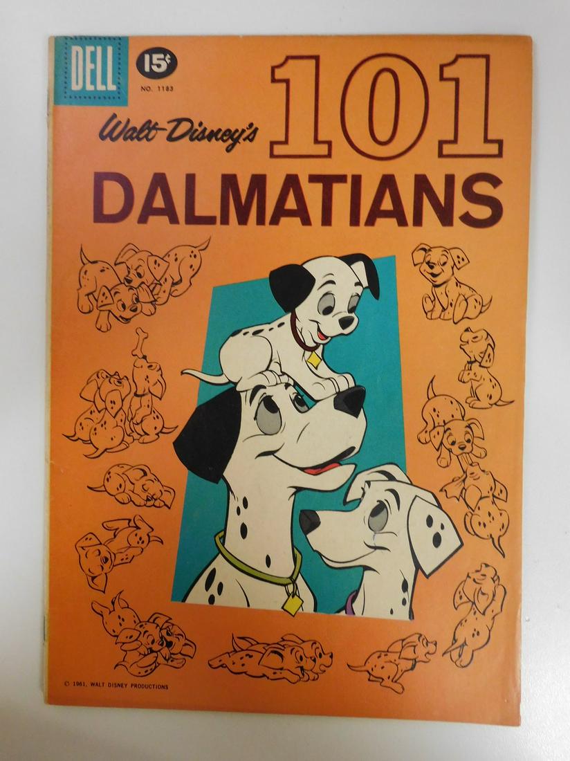 Dell Four Color #1183 101 Dalmatians: No Reserve! Dell Four Color #1183 101 Dalmatians. VG/FN Shipping: Individual Comics: Flat-rate of $9.99 (1-8 comics) or $19.99 (9+ comics) to anywhere within the contiguous U.S. International: Foreign
