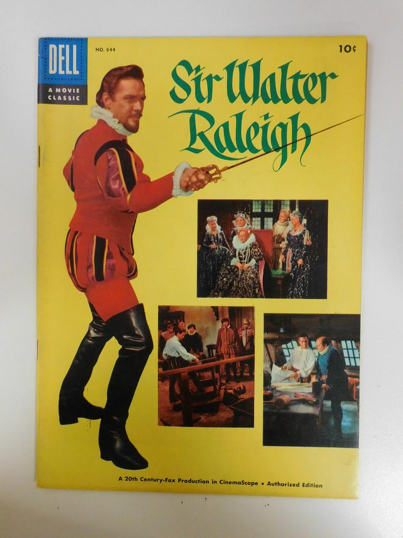 Dell Four Color #644 Sir Walter Raleigh: No Reserve! Dell Four Color #644 Sir Walter Raleigh. FN/VF Shipping: Individual Comics: Flat-rate of $9.99 (1-8 comics) or $19.99 (9+ comics) to anywhere within the contiguous U.S. International: Fore