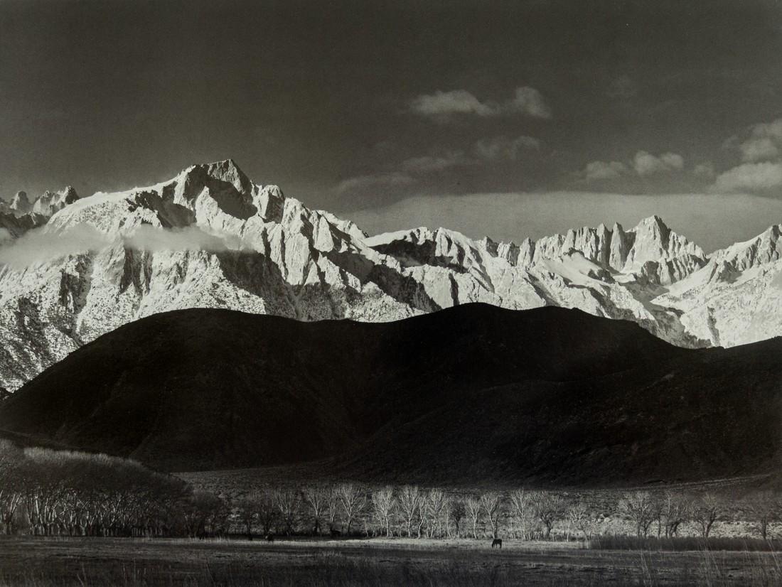 ANSEL ADAMS - Winter Sunrise, Sierra Nevada (1 of 1)