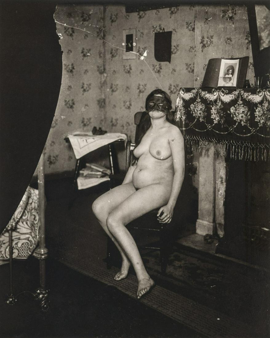 E.J. BELLOCQ - Storyville Prostitute: Artist: E.J. BELLOCQ Title: Storyville Prostitute Medium: Sheet Fed Gravure, 1970, USA Dimensions: 6.95x8.65" Description: Heat Wax Mounted on 8.5x11" Conservation Board Artist Bio: John Ernest Joseph
