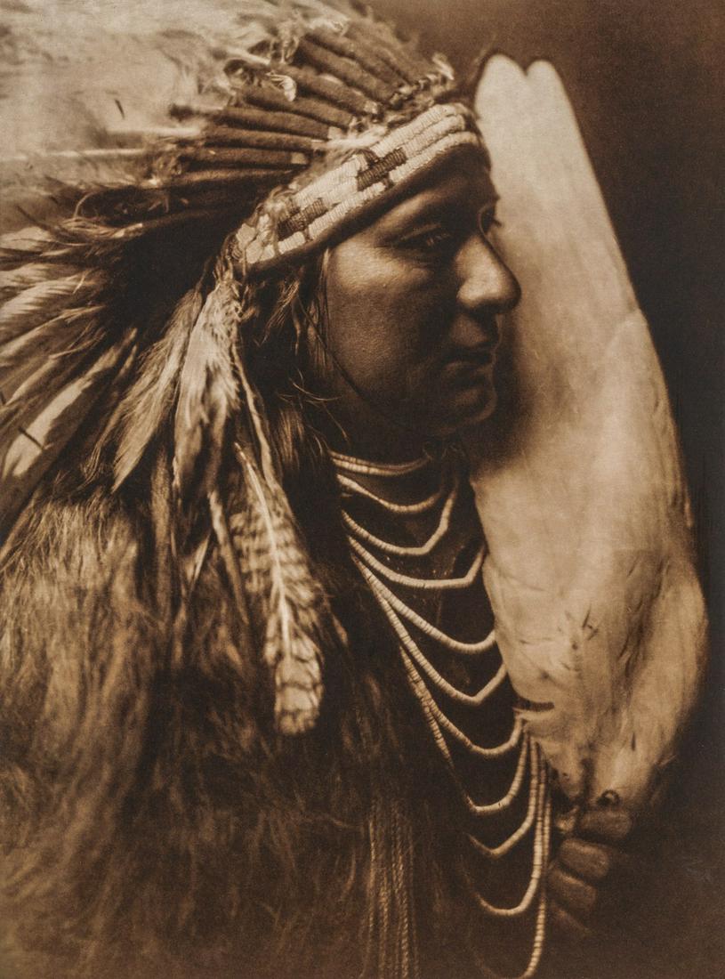 EDWARD CURTIS - Nez Perce Brave, 1911 (1 of 1)