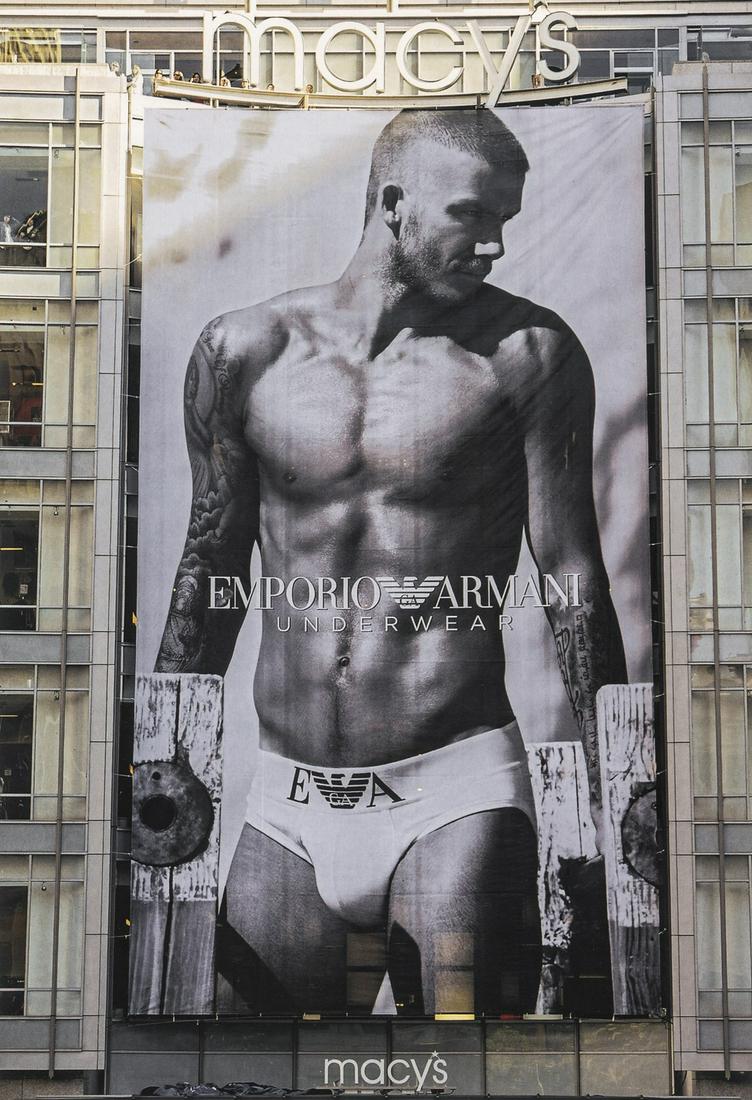 C. FLANIGAN - David Beckham On Billboard (1 of 1)