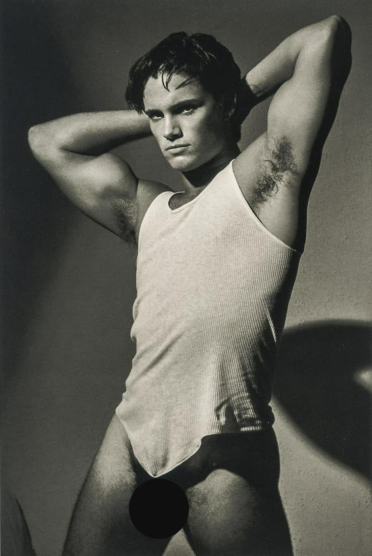 REED MASSENGILL - Jonathan, Knoxville, 1993: Artist: REED MASSENGILL Title: Jonathan, Knoxville, 1993 Medium: Photo Litho, 1997, Italy Dimensions: 4.55x6.8" Description: Heat Wax Mounted on 8.5x11" Conservation Board Artist Bio: Reed Massengill 