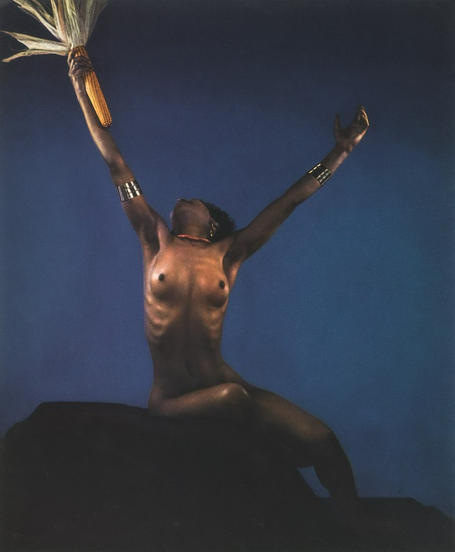 EDWARD STEICHEN - Harvest: Artist: EDWARD STEICHEN Title: Harvest Medium: Sheet Fed Gravure, 1935, USA Dimensions: 8.25x9.95" Description: Heat Wax Mounted on 11x14" Conservation Board Artist Bio: Edward Steichen was born in Lu