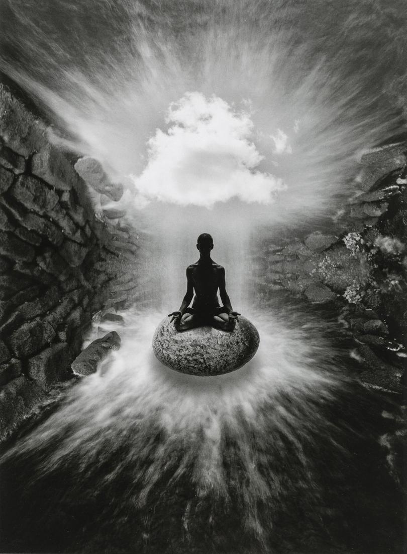 JERRY UELSMANN - Stone Meditation, 2008 (1 of 1)