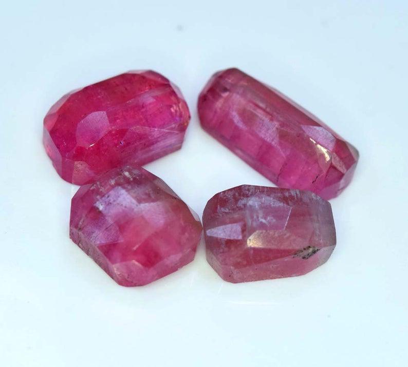 Tourmaline Rose Cut , Rosecut Tourmaline Gemstone from (1 of 5)