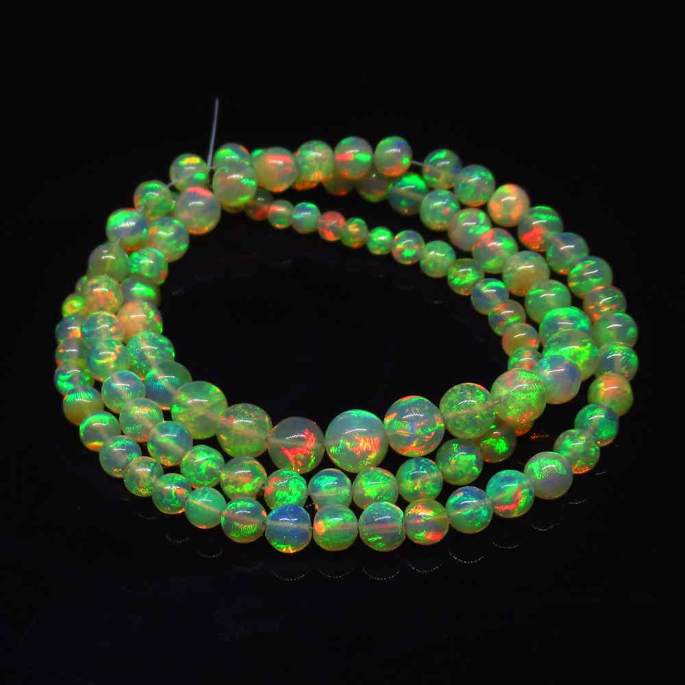 50.00 Ct Natural 104 Drilled Multi-Color Fire Opal Ball (1 of 3)