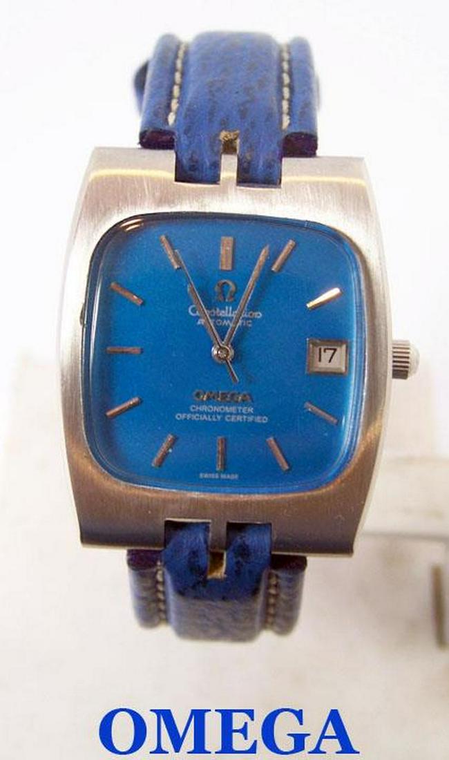Mens OMEGA CONSTELLATION CHRONOMETER Automatic Watch: Vintage Stainless Steel OMEGA CONSTELLATION CHRONOMETER Mens Automatic Watch 1970's Cal 1001* Excellent Condition* Serviced This Men's OMEGA watch is Swiss made. Great present for yourself or someone 