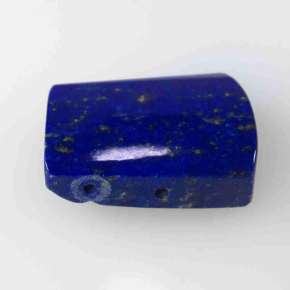 16.93 Ctw Natural Blue Lapis Lazuli Fancy Cab: No Reserve! Title: 16.93 Ctw Natural Blue Lapis Lazuli Fancy Cab Stone Clarity: Opaque Gemstone: Lapis Lazuli Carat Weight: 16.93 Size/Dimensions: 18.70 x 14.50 x 5.30 mm Additional Information: Drill