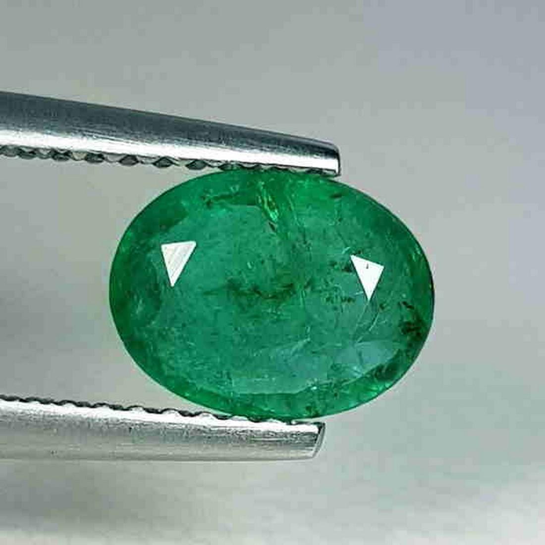 Natural Emerald Oval Cut 1.15 ct (1 of 5)