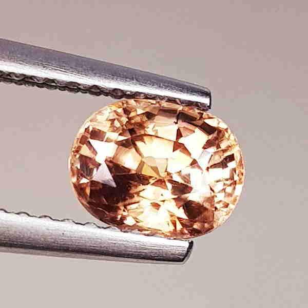 1.55 ct Natural Zircon Oval Cut (1 of 5)