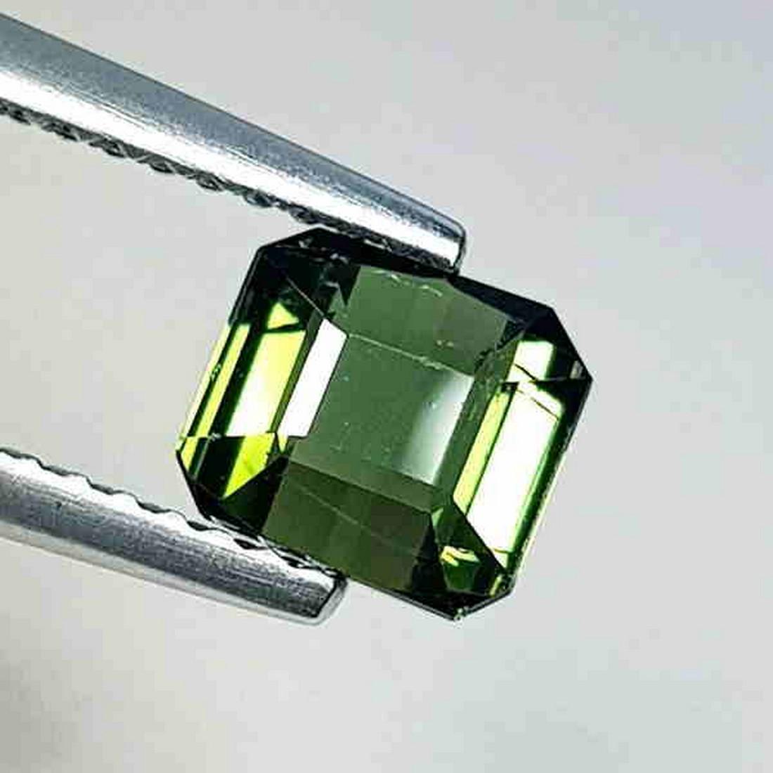 1.11 ct Natural Tourmaline Emerald Cut (1 of 5)