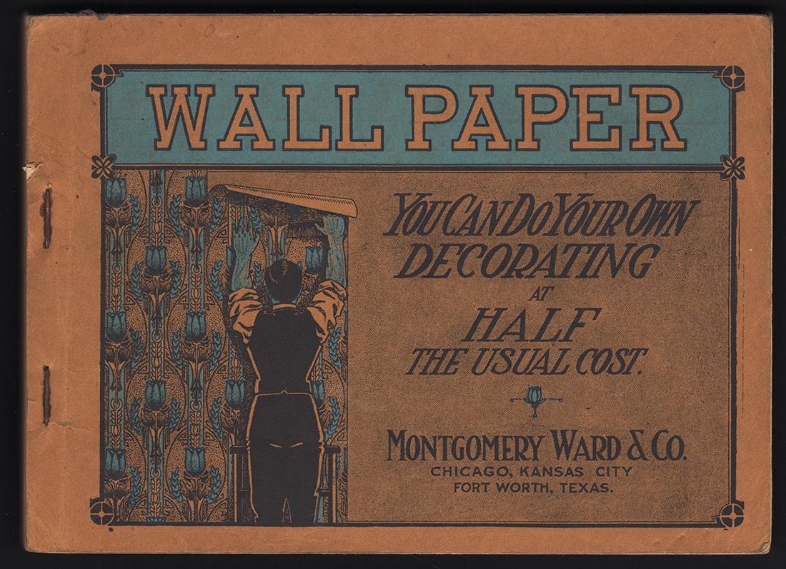 1913 Wallpaper Sample Book (Montgomery Ward) (1 of 5)