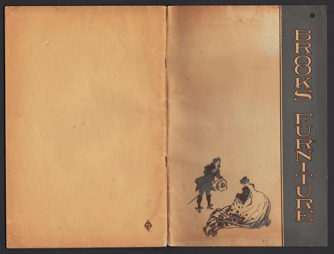 Original Brooks Furniture catalog, Jan. 1913 (1 of 6)
