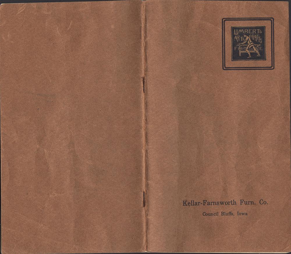 Orig. Limbert Furniture catalog, c1914 (1 of 5)