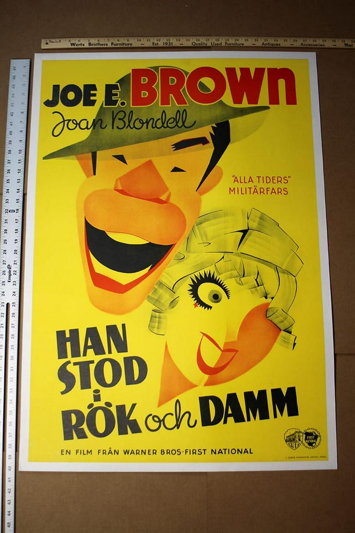 Han Stod I Rok och Damm AKA Sons O' Guns (1936) 39.5" x (1 of 1)