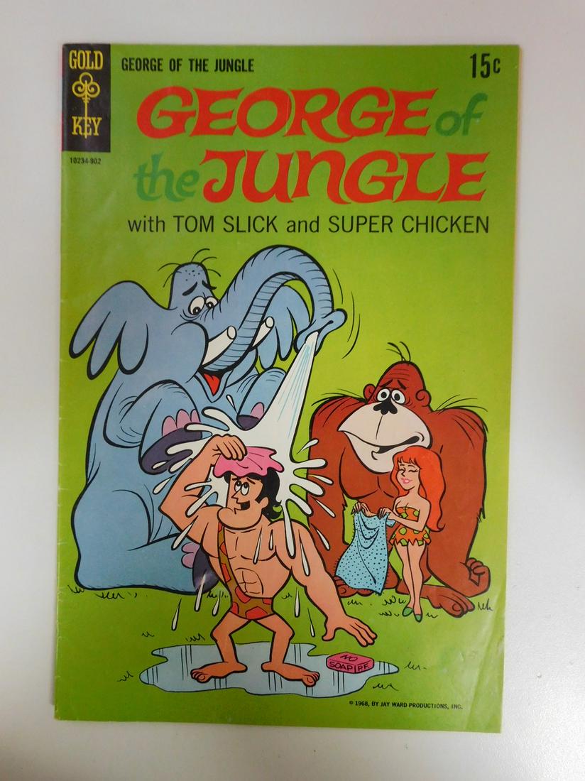 George of the Jungle #1: No Reserve! George of the Jungle #1. VG Shipping: Individual Comics: Flat-rate of $9.99 (1-8 comics) or $19.99 (9+ comics) to anywhere within the contiguous U.S. International: Foreign shipping rates 