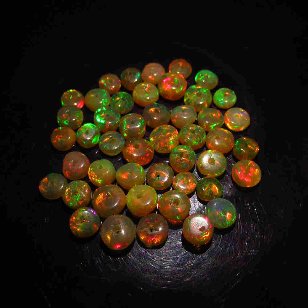17.83 Cts 46 Natural Opal Beads (1 of 7)