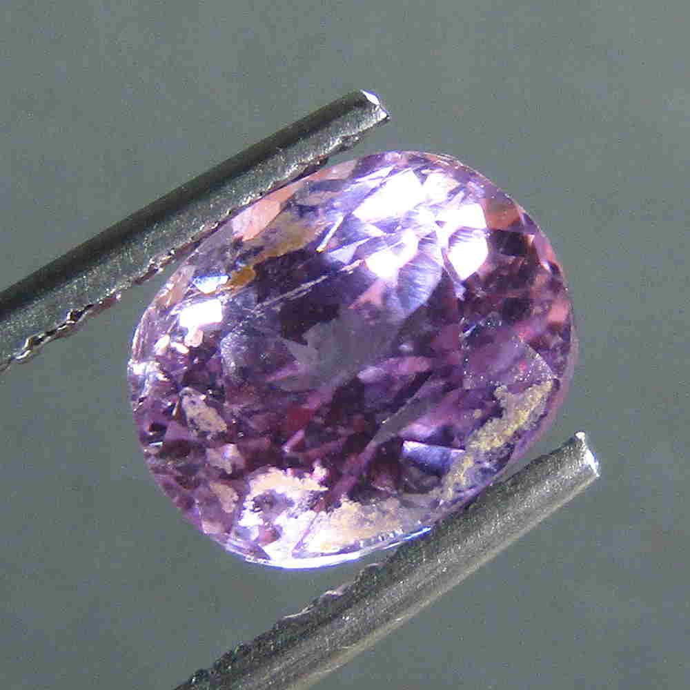 3.00 CTS NATURAL KUNZITE OVAL SHAPE GOOD LUSTER SWEET (1 of 3)